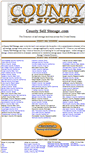 Mobile Screenshot of countyselfstorage.com